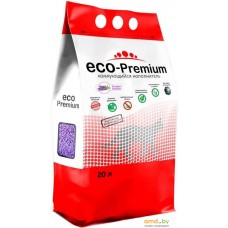 Наполнитель для туалета Eco-Premium с ароматом лаванды 20 л