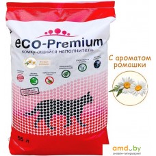 Наполнитель для туалета Eco-Premium с ароматом ромашки 55 л