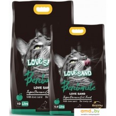 Наполнитель для туалета Love Sand LS-012 10 л (яблоко)