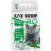 Наполнитель для туалета Cat Step Compact White Aloe Vera (с ароматом алоэ) 5 л. Фото №2