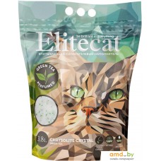 Наполнитель для туалета EliteCat Chrysolite Crystal Green Tea 3.8 л