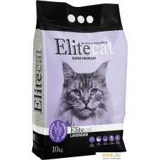 Наполнитель для туалета EliteCat Lavender с ароматом лаванды 10 кг