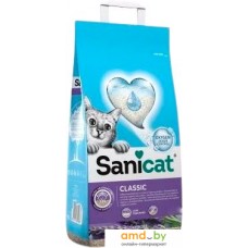 Наполнитель для туалета Sanicat Classic Lavander 16л