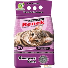 Наполнитель для туалета Super Benek Compact Lawendy 10 л