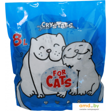 Наполнитель для туалета For Cats Crystals 8 л