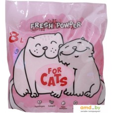 Наполнитель для туалета For Cats Fresh Powder 8 л