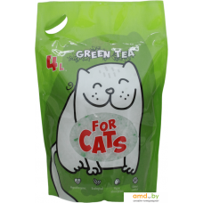 Наполнитель For Cats Green Tea 4 л