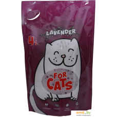 Наполнитель For Cats Lavender 4 л