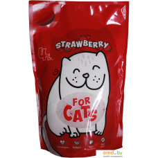 Наполнитель For Cats Strawberry 4 л