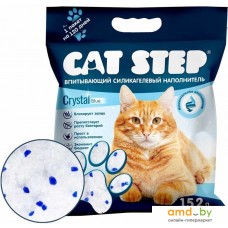 Наполнитель для туалета Cat Step Crystal Blue 15.2 л