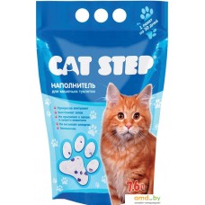 Наполнитель для туалета Cat Step силикагелевый 7.6 л