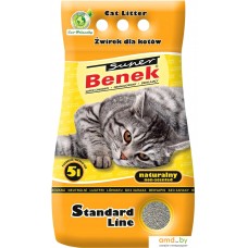 Наполнитель для туалета Super Benek Naturalny 5 л