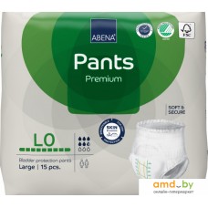 Трусы-подгузники для взрослых Abena Pants L0 Premium (15 шт)