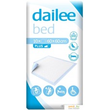 Пеленки Dailee Bed Plus 60x60 см (10 шт)