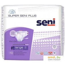 Подгузники для взрослых Seni Super Plus L (10 шт)