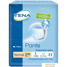 Трусы-подгузники для взрослых Tena Pants Normal L (10 шт)