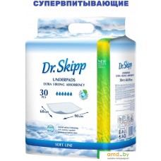 Набор одноразовых пеленок Dr.Skipp С суперабсорбентом 60x90 (30 шт)