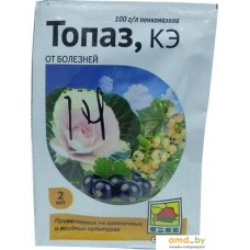 Фунгицид Syngenta Топаз КЭ (уп. 2+2 мл)