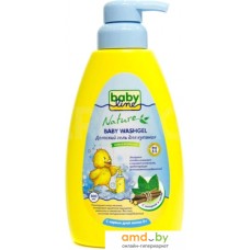 Гель для душа детский Babyline Nature с мятой и солодкой DN 71 260 мл