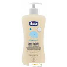 Шампунь детский Chicco Baby Moments детский без слез с овсом 200 мл