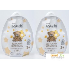 Шампунь детский Ecolatier Baby Легкое расчесывание 3+ 2 в 1 250 мл, дой-пак