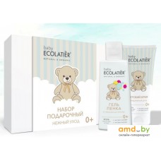 Набор косметики детской Ecolatier Pure BABY 0+ гель-пенка 150 мл+детский крем 75 мл