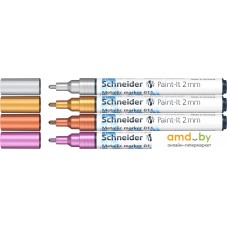 Набор маркеров Schneider Paint-It 011 ML01111501 (4 цвета)