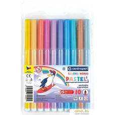 Фломастеры Centropen Colour World Pastel 7550 1009 (10 цв)