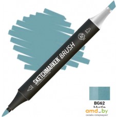 Маркер художественный Sketchmarker Brush Двусторонний BG62 SMB-BG62 (зеленый мирт)