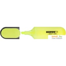 Текстовыделитель Kores Bright Liner 36101.01 (желтый)