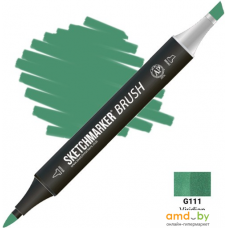 Маркер художественный Sketchmarker Brush Двусторонний G111 SMB-G111 (голубой/зеленый)