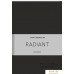 Ежедневник Канц-Эксмо Radiant. Черный ЕКР62215203 (176 л). Фото №1