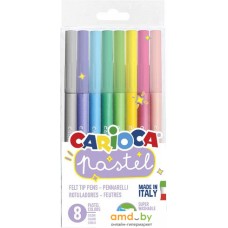 Фломастеры Carioca Pastel 43032 (8шт)