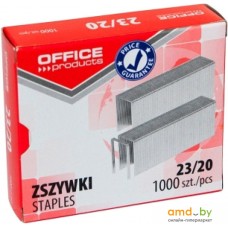 Скобы канцелярские Office Products 18072339-19 (1000 шт)