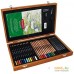 Школьный набор для рисования Derwent Academy Wooden Gift Box. Фото №1