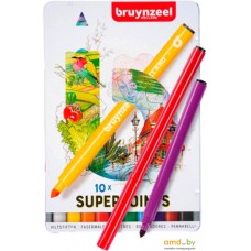 Набор маркеров Bruynzeel Super Point 60324010 (10шт)