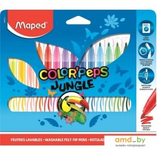 Фломастеры Maped Jungle 845421 (18шт)