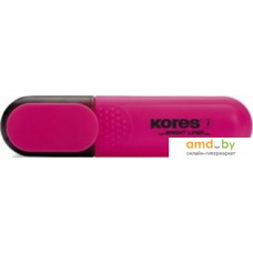 Текстовыделитель Kores Bright Liner 36102.01 (розовый)