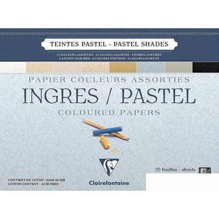 

Набор бумаги для рисования Clairefontaine Ingres 96486C, Ingres 96486C