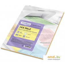 Набор цветной бумаги OfficeSpace Pale Mix A4 245186 (100 л)