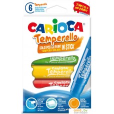 Гелевые мелки Carioca Temperello 42739 (6 шт)