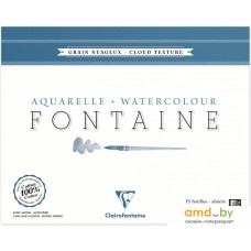 Альбом для рисования Clairefontaine Fontaine Grain Nuageux 96421C (15 л)