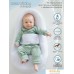 Матрас-кокон Amarobaby Premium Form Sky 74х42х14 (белый). Фото №3