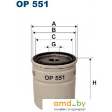 Масляный фильтр Filtron OP 551