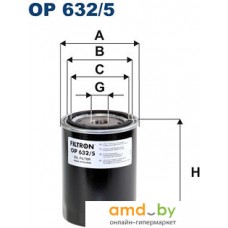 Масляный фильтр Filtron OP 632/5