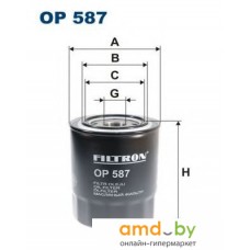 Масляный фильтр Filtron OP587