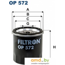 Масляный фильтр Filtron OP 572