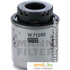 Масляный фильтр MANN-filter W712/93