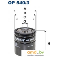 Масляный фильтр Filtron OP 540/3