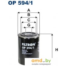 Масляный фильтр Filtron OP 594/1